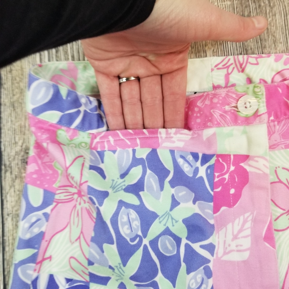 Lilly Pulitzer Charming Patch Patchwork Frog Turt… - image 3